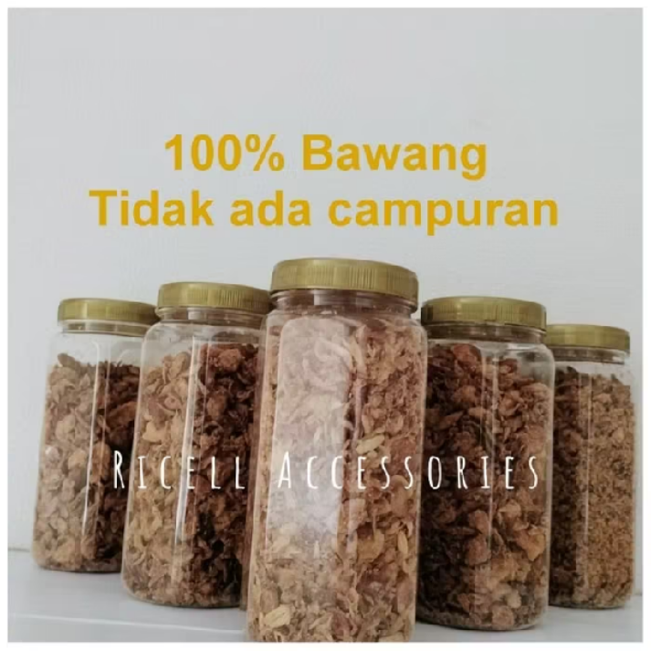 Bawang Goreng Siap Saji Tanpa Campuran