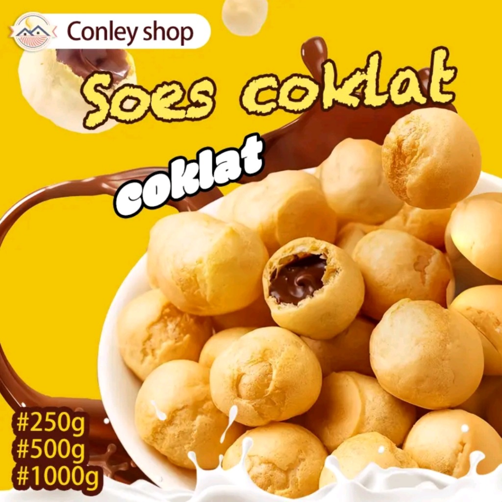 Soes Coklat Strawberry Malona