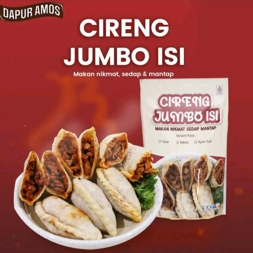 Cireng Jumbo Isi Ayam Pedas Dapur Amos