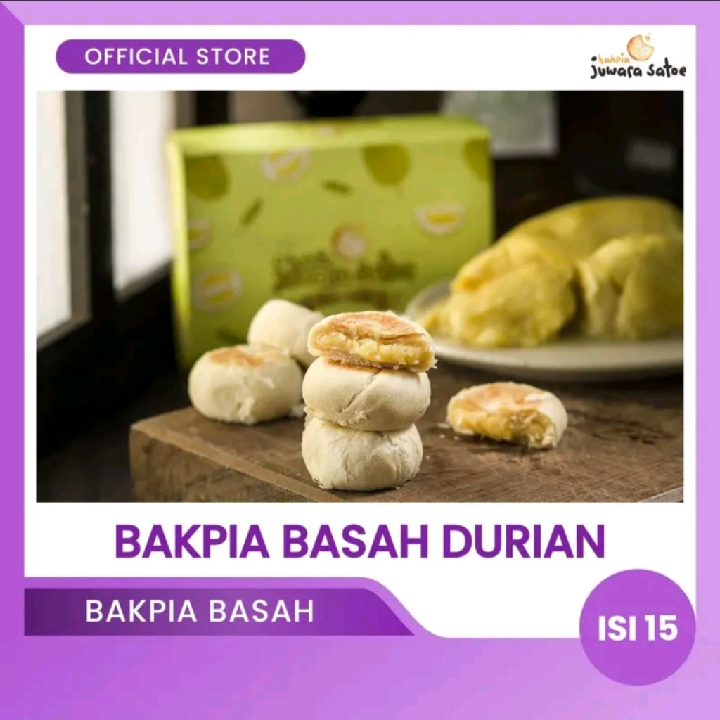 Bakpia Basah Durian Juwara Satoe