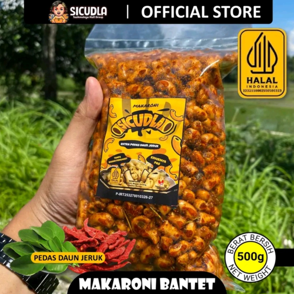 Makaroni Bantet Sicudla Kemasan 500gr