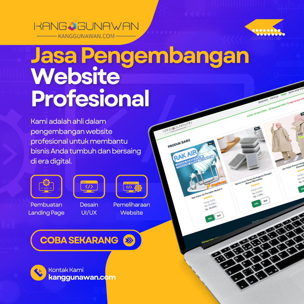 Jasa Pembuatan Website Profesional Solusi Bisnis Digital Anda