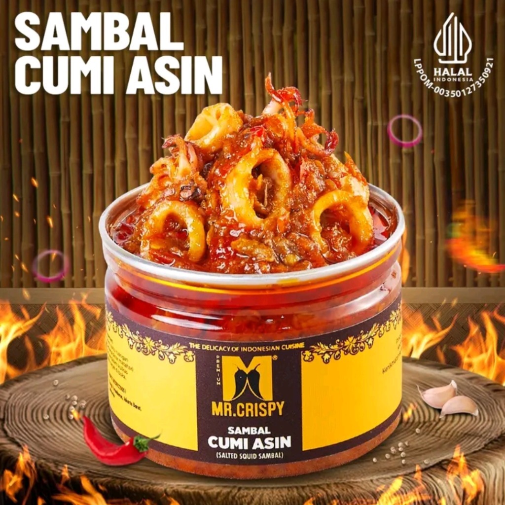 Sambel Cumi Asin Mr Crispy
